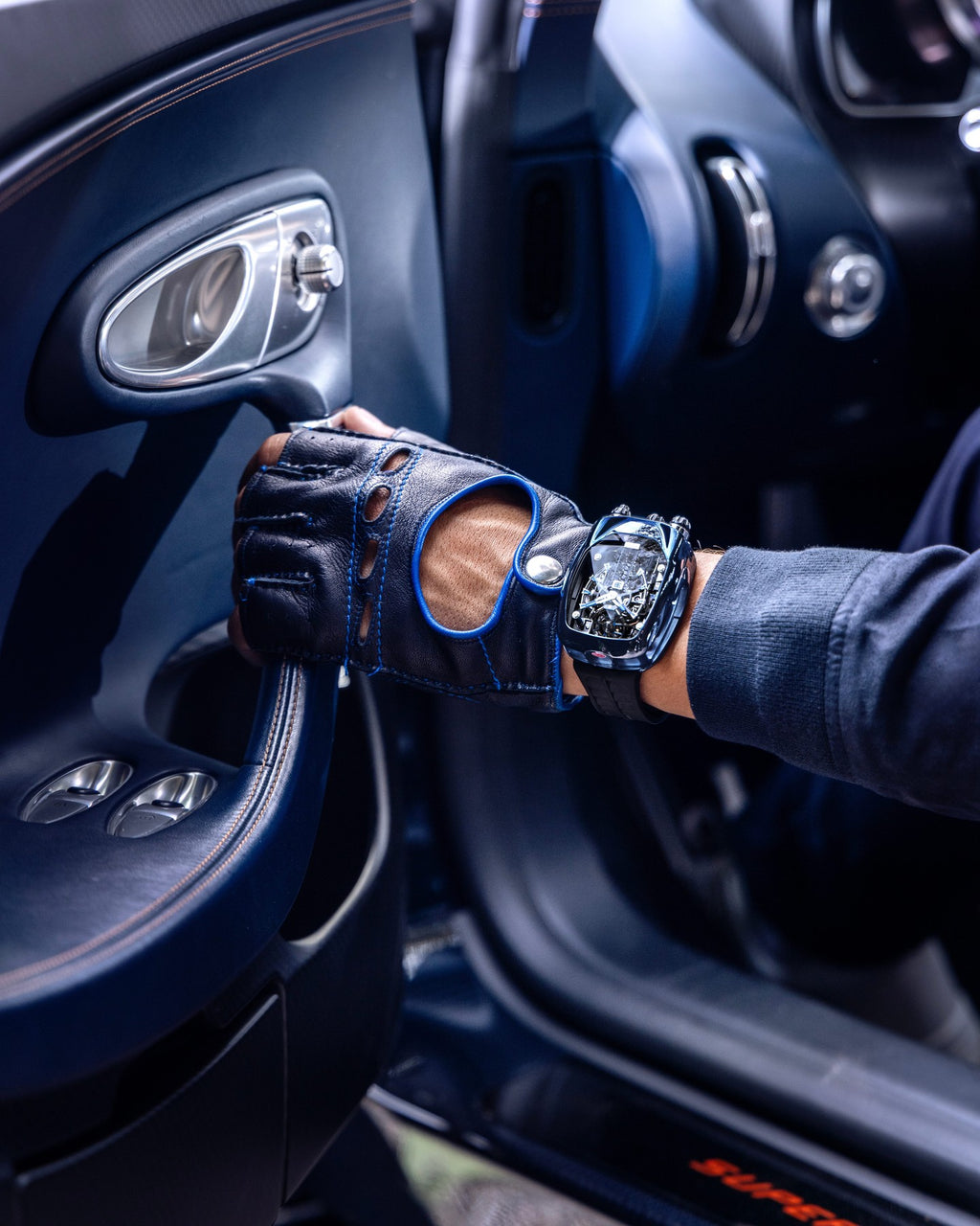 Limited Edition Jacob & Co. Bugatti Chiron Tourbillon watch (G00)