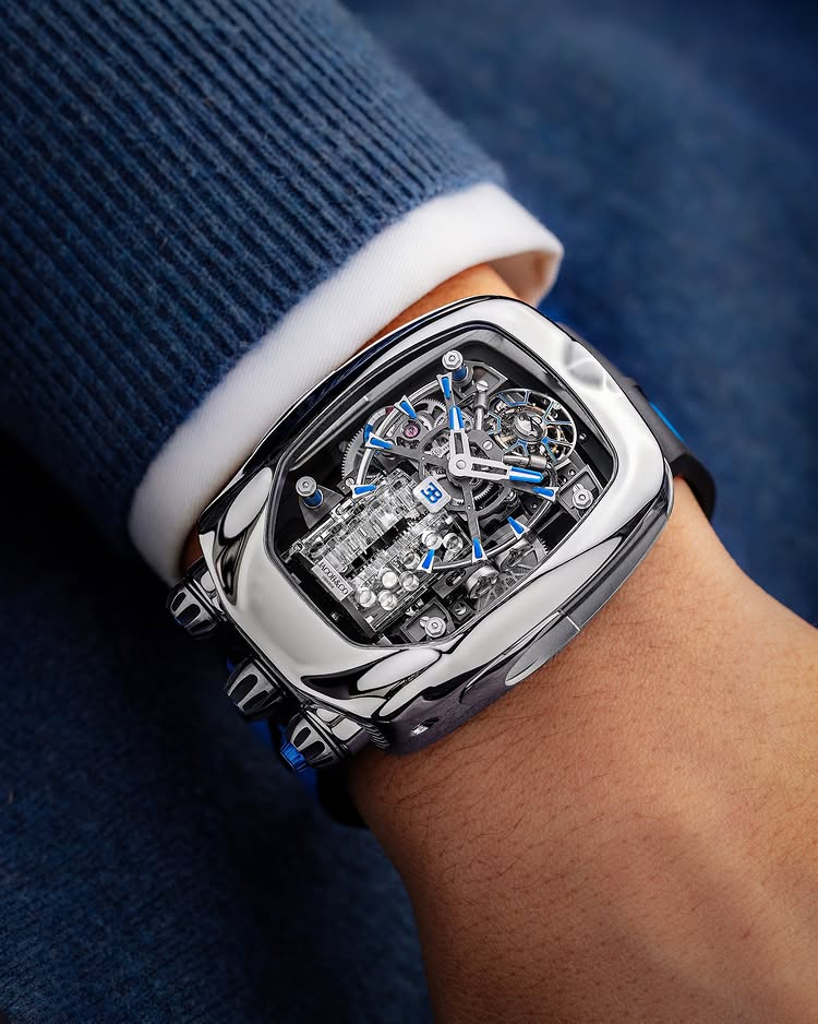 Limited Edition Jacob & Co. Bugatti Chiron Tourbillon watch (G00)