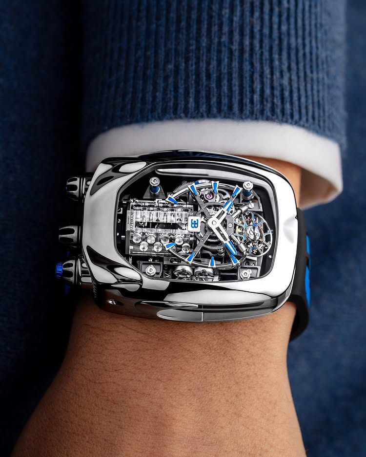 Limited Edition Jacob & Co. Bugatti Chiron Tourbillon watch (G00)