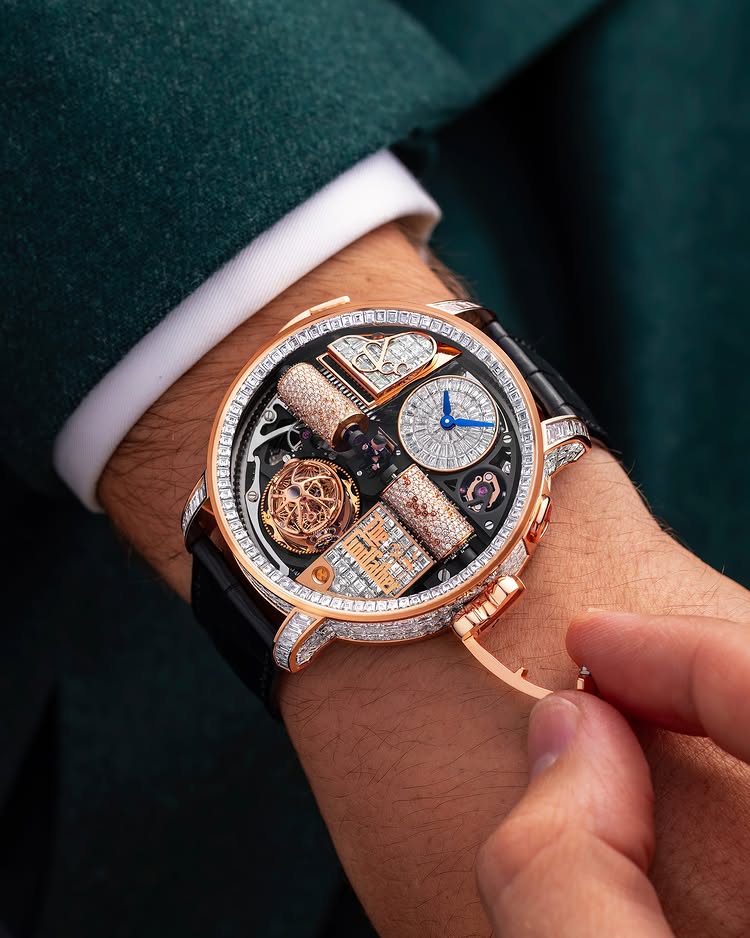 Limited Edition Jacob & Co. Opera Godfather Baguette watch (G00)