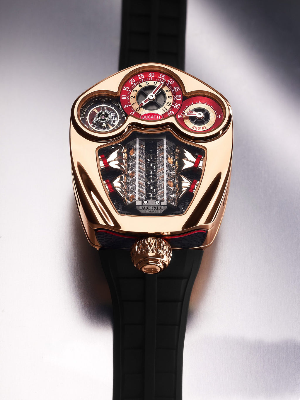 Limited Edition Jacob & Co. Bugatti Tourbillon watch (G00)