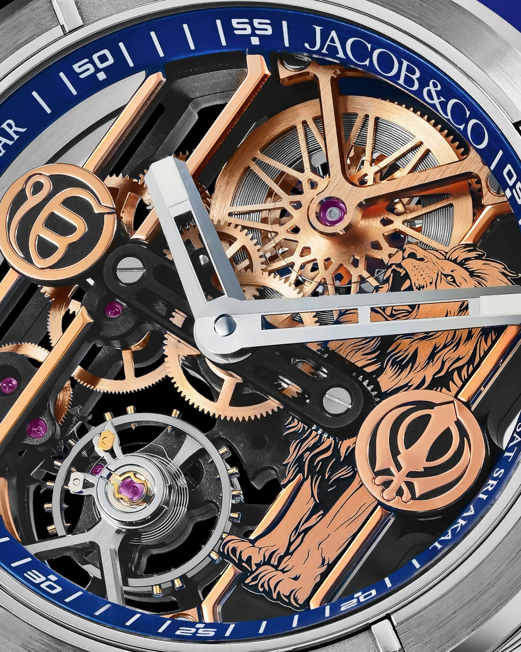Limited Edition Jacob & Co. Epic X Sher-e-Punjab Edition watch (G00)