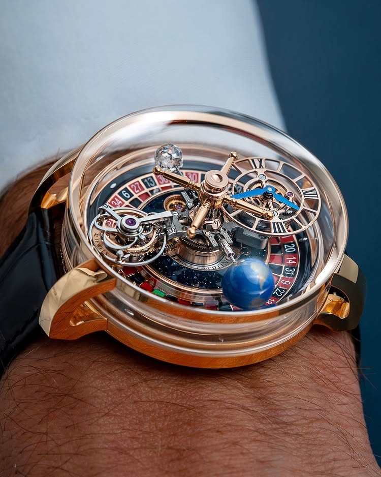 Limited Edition Jacob & Co. Astronomia Casino watch (G00)