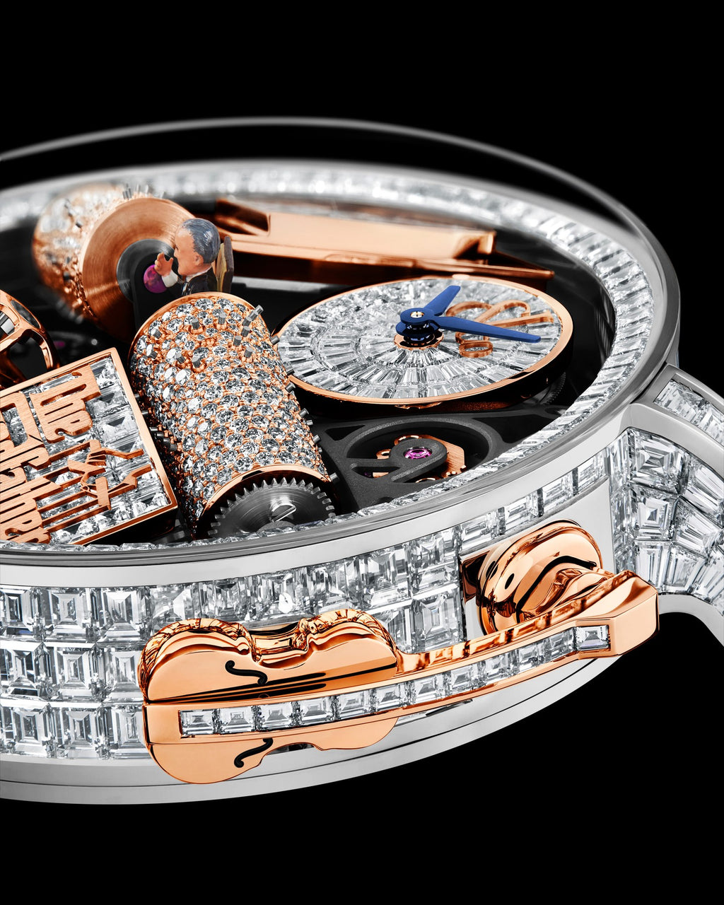 Limited Edition Jacob & Co. Opera Godfather Baguette watch (G00)