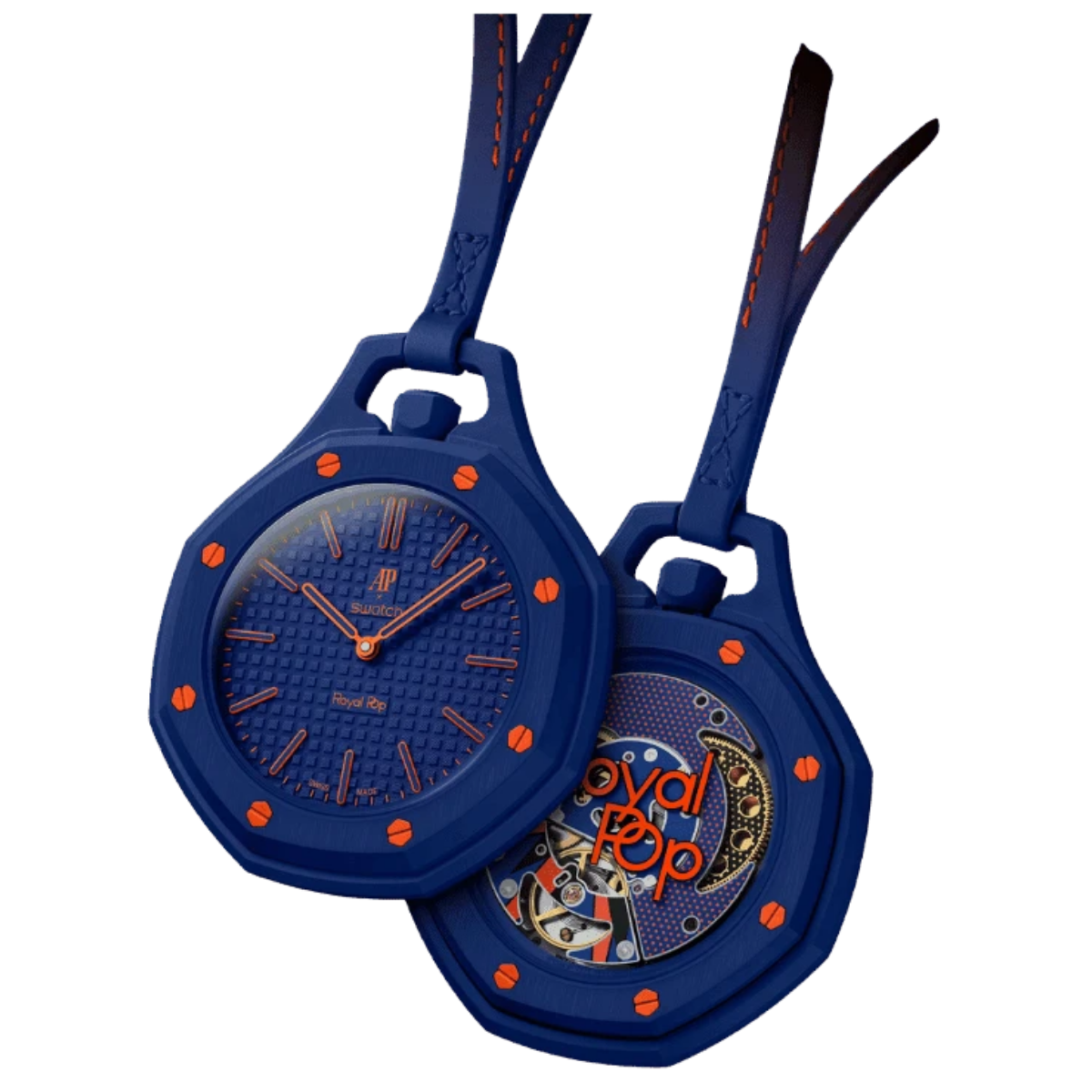 Swatch X Audemars Piguet Ap - Royal Pop “Orenji Hach” (G00)